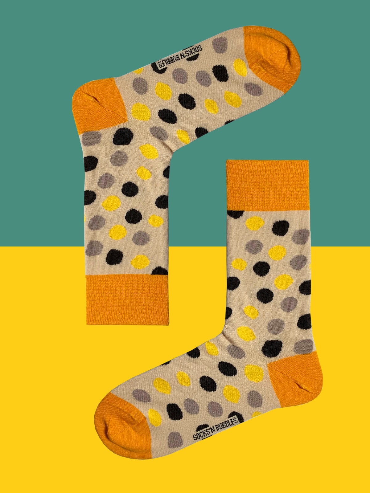 SOCKS’N BUBBLES Cool Novelty Socks with Gift Box Colorful Cotton Crew Fun Socks