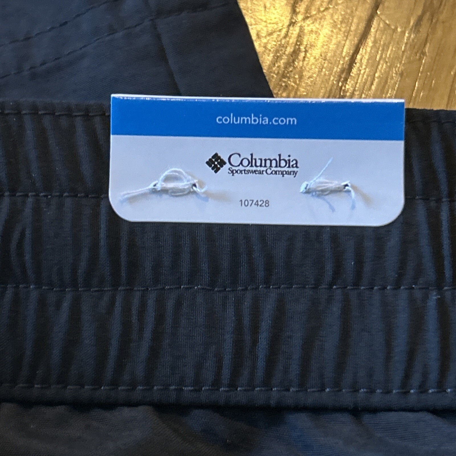 Columbia Ladies’ Omni-Shield Roll-up Capri Pants – Black – Small – Water Repel