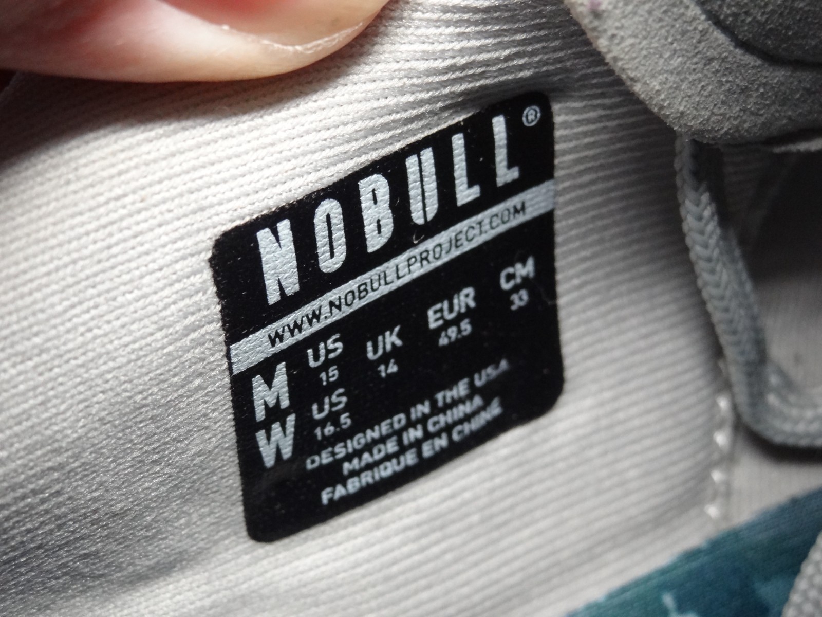 NOBULL Men 15 49.5 Outwork Lace-Up Trainer Sneaker Lightweight Lifting Gym Super