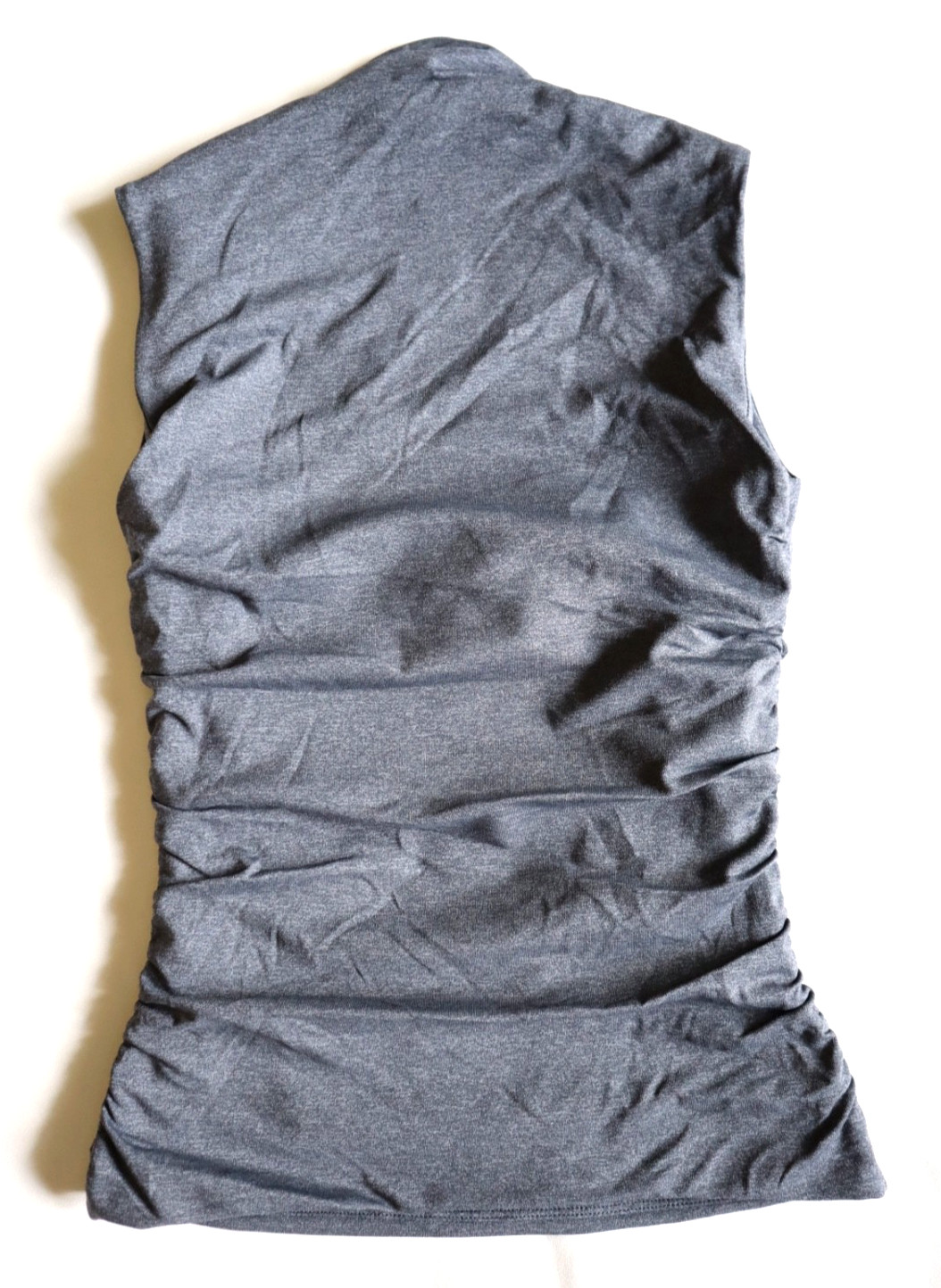 Aritzia Women`s $58 Contour Flourish Top in Heather Charcoal size 2XS