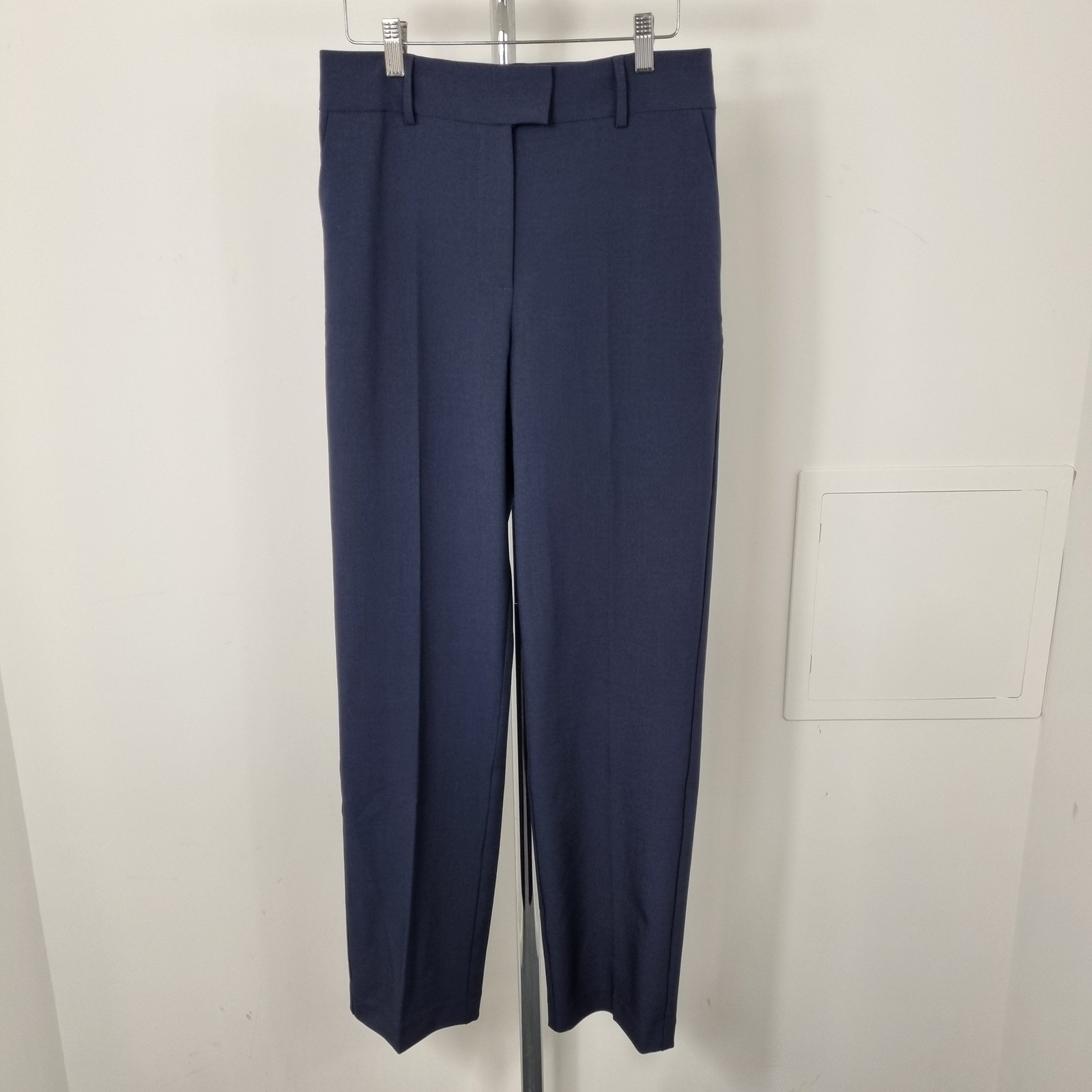 NA-KD Navy Blue Trouser Suit Polyester Blend Size 36