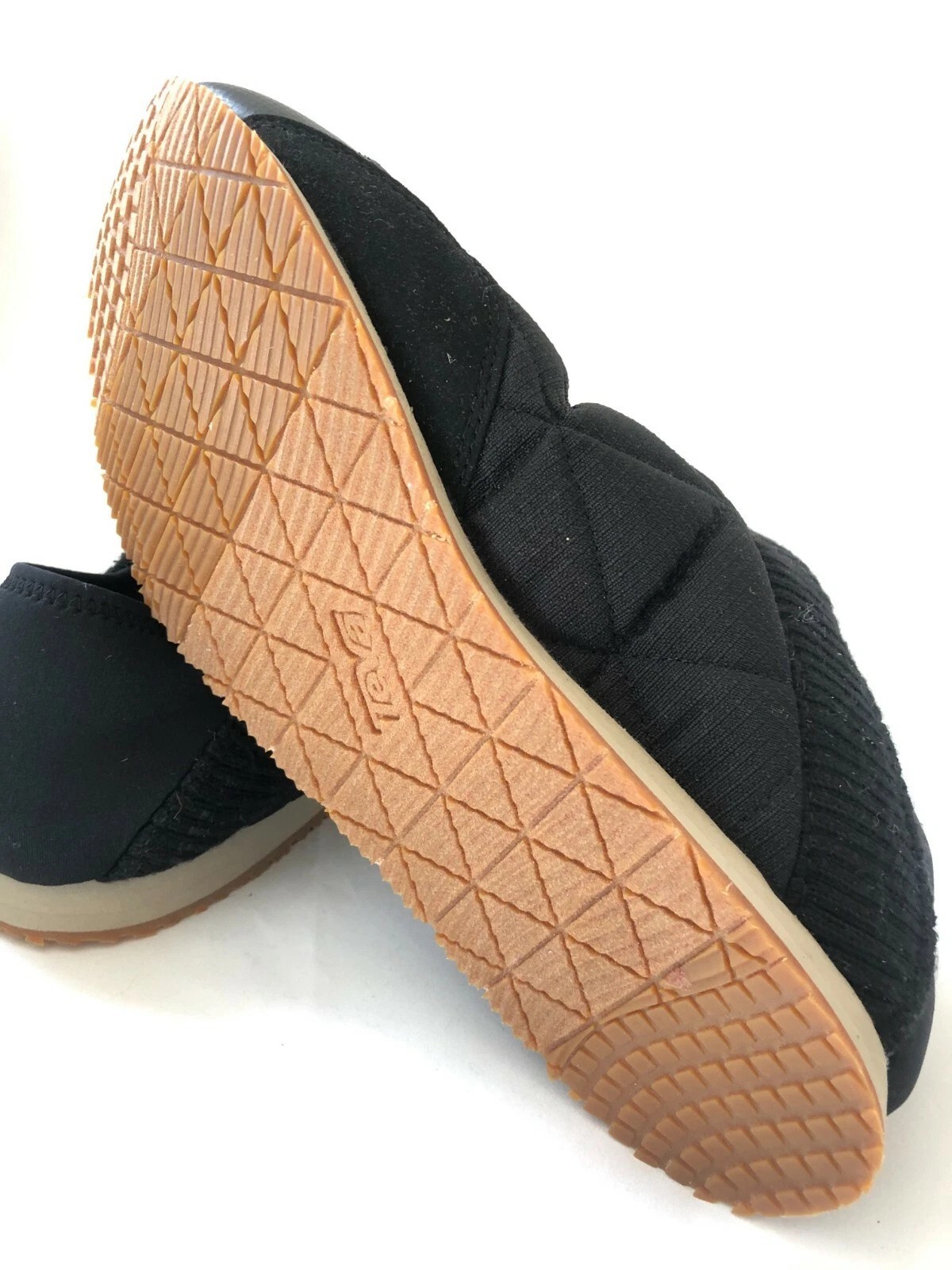 Teva Men’s ReEmber Ember Moc Black Plaza Taupe Slip On Shoes 1125472 Size 9