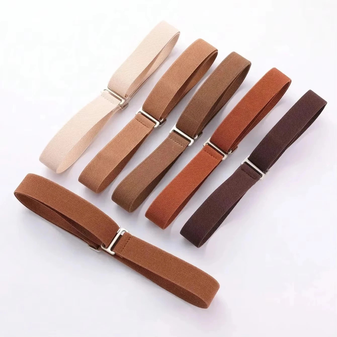 No Show Stretch Belt for Women, Adjustable Sweater Tuck Band, Elastic Belt Tools