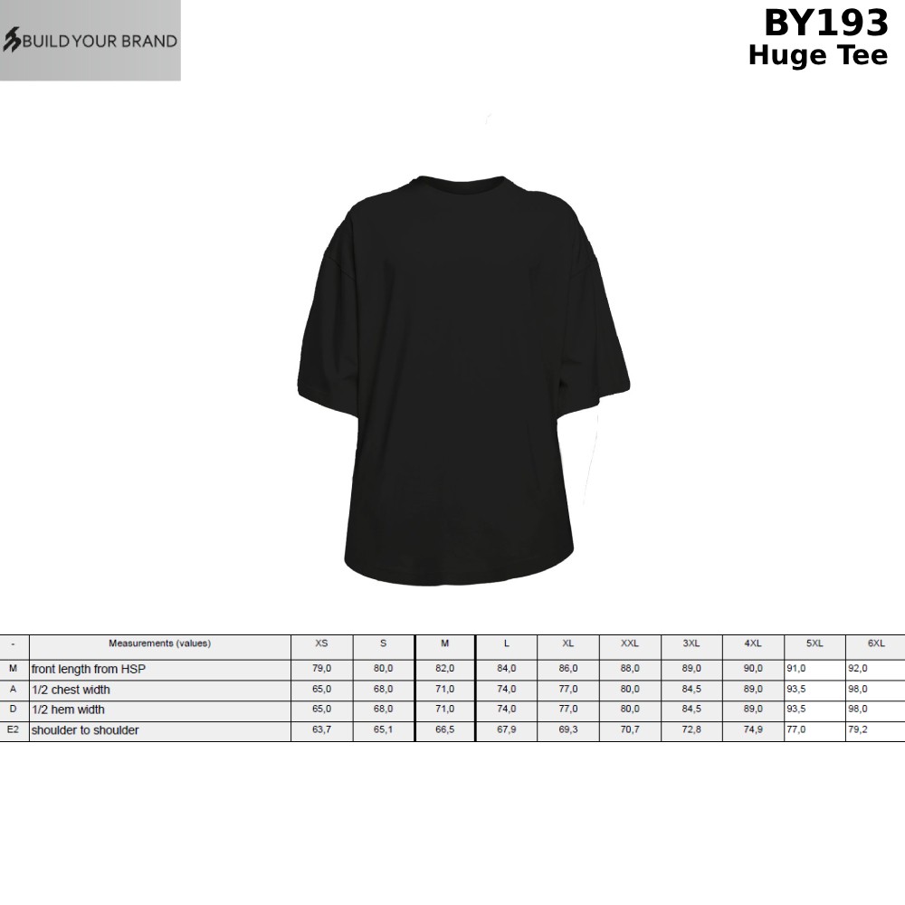 Huge Tee| Men’s casual urban Oversized Extra Wide Longer half Sleeve T-shirt