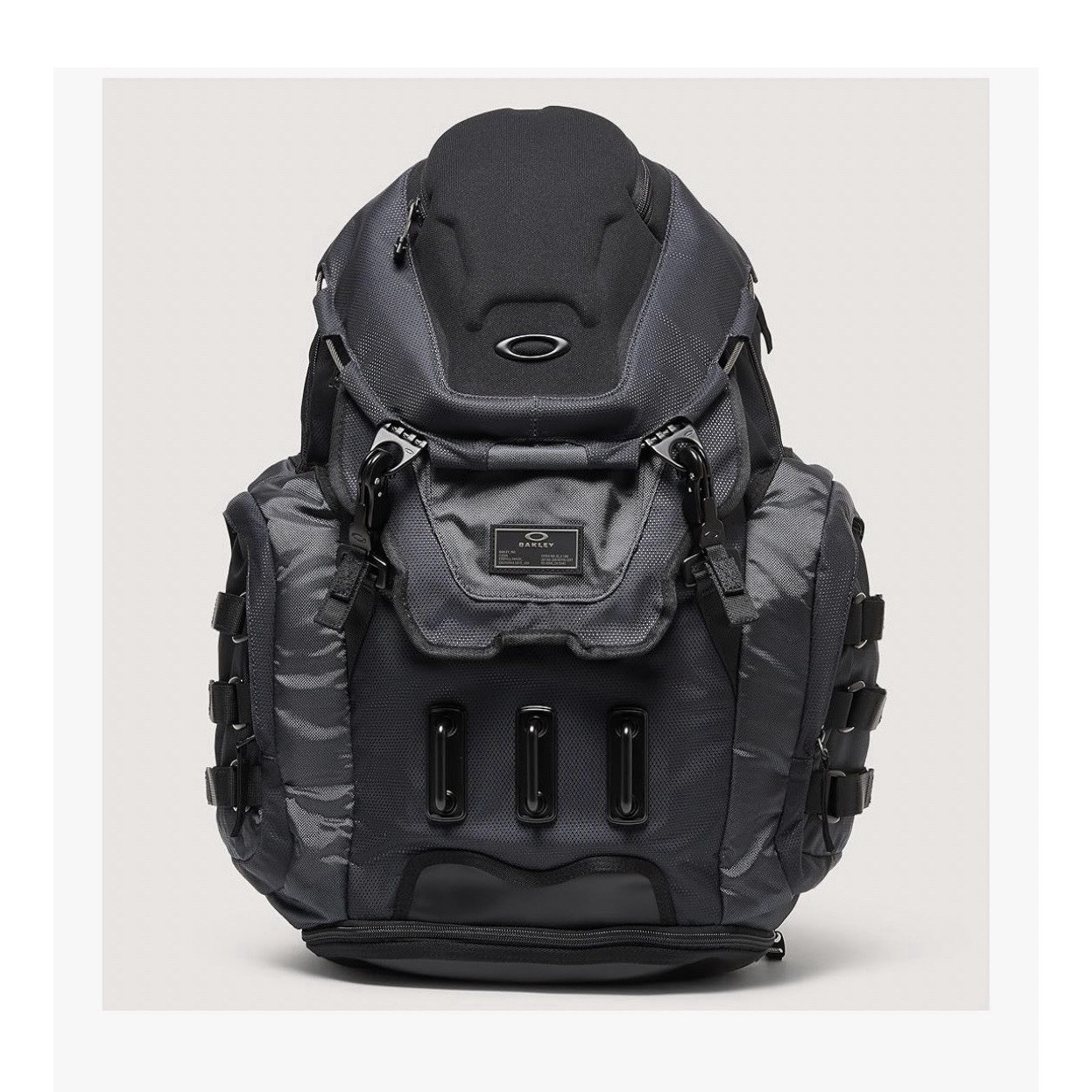 Oakley Kitchen Sink Backpack Black Graphite Laptop Sleeve Shoe Compartment