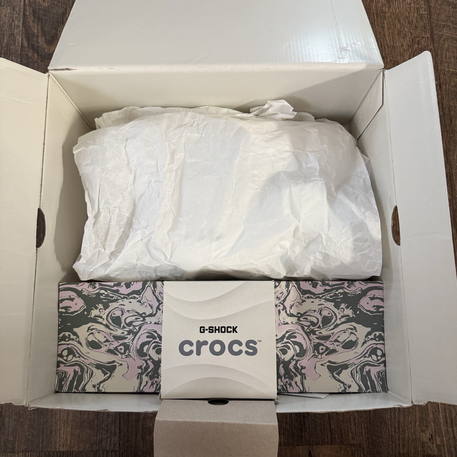 Crocs x G-SHOCK Echo Wave M4 W6 GA2100CROCS25-7 Watch Limited Edition Box