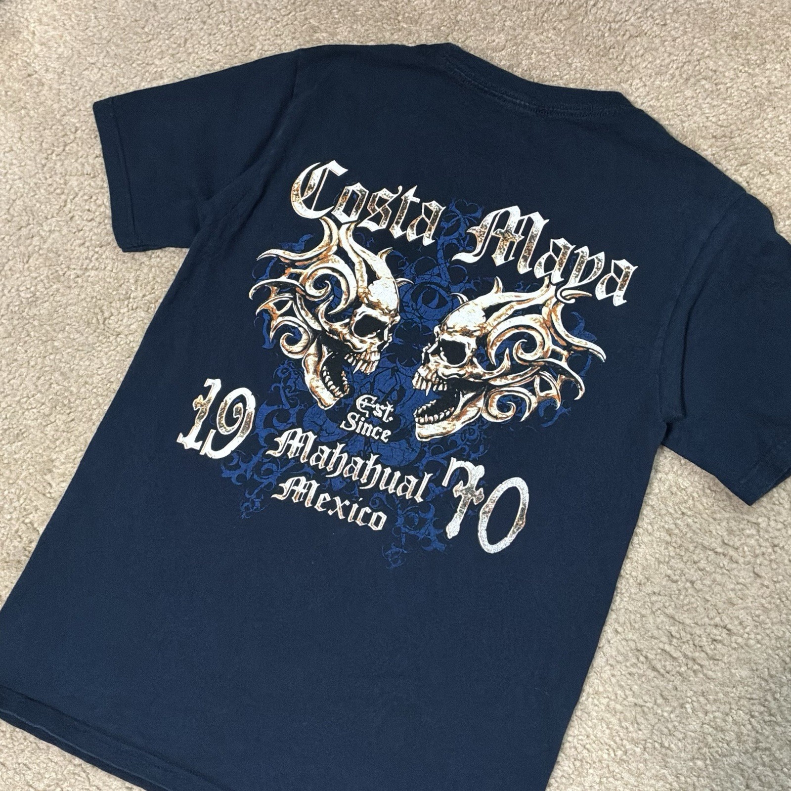 Y2K Costa Maya Mahahual Mexico Shirt