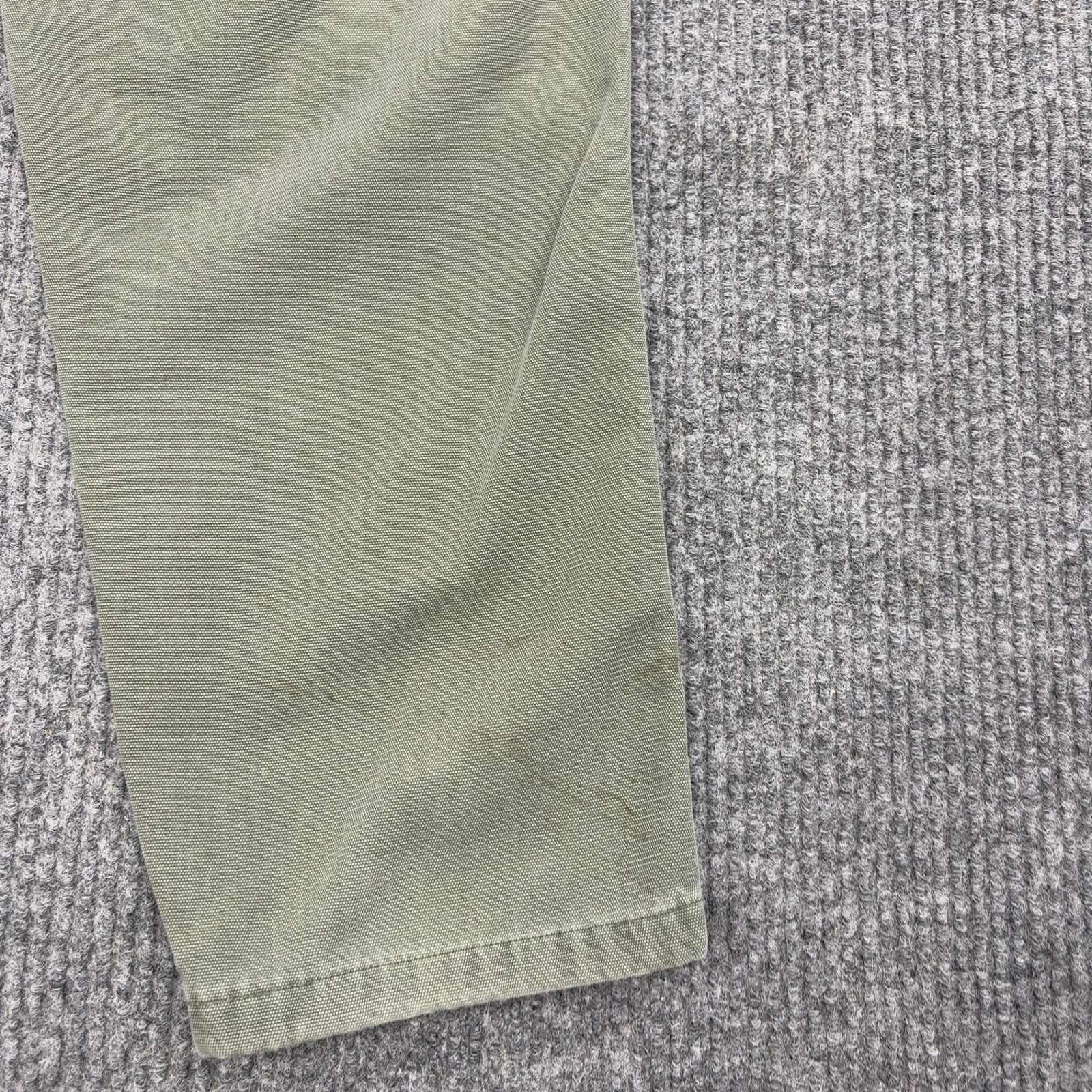 Carhartt Pants Mens 36×34 Moss Green Cotton Nylon FR Flame Resistant Workwear