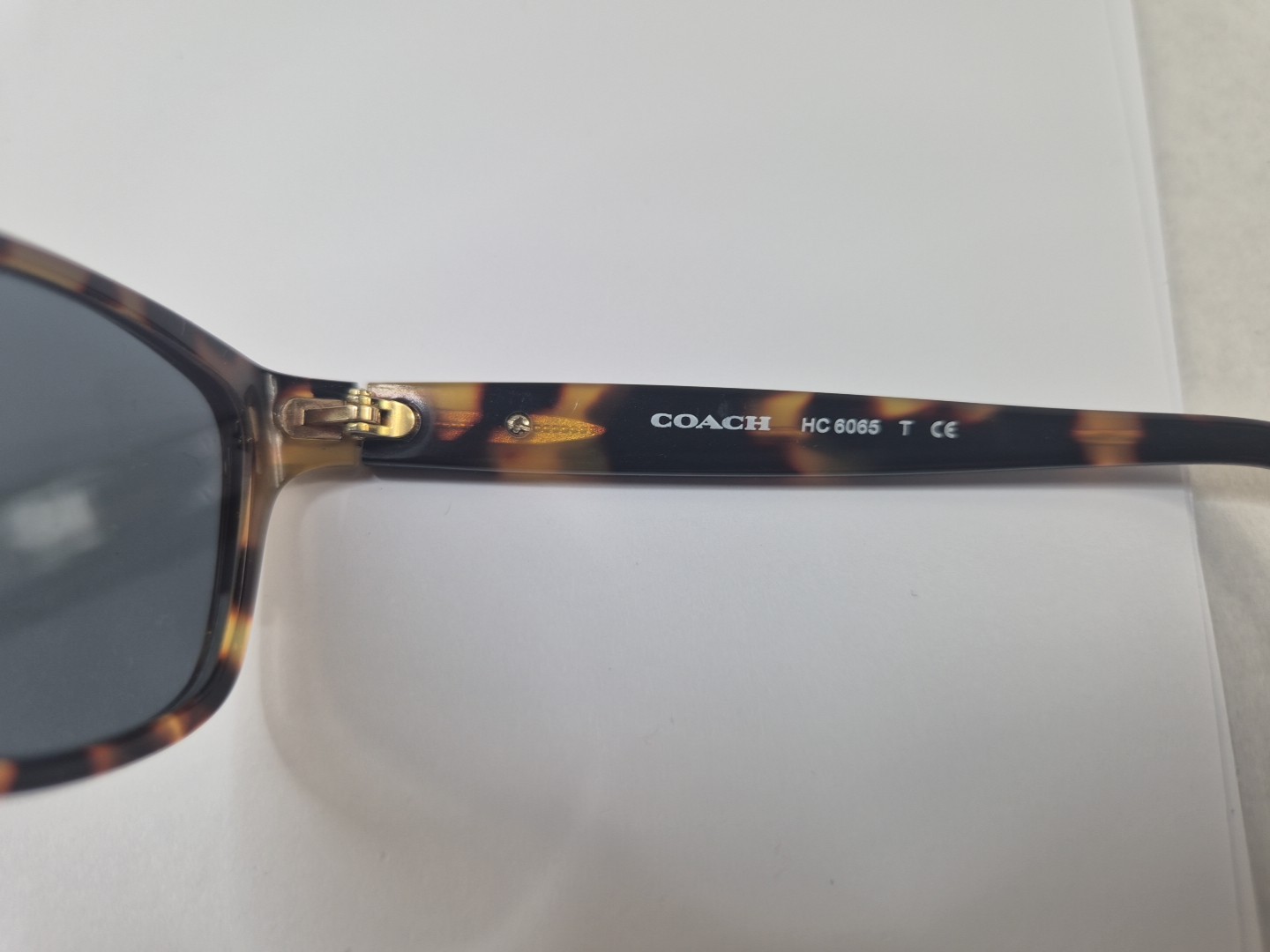 Coach Sunglasses Glasses 5437 Burgandy Tortoise, 49[]17 135, Gray Lens, HC 6065