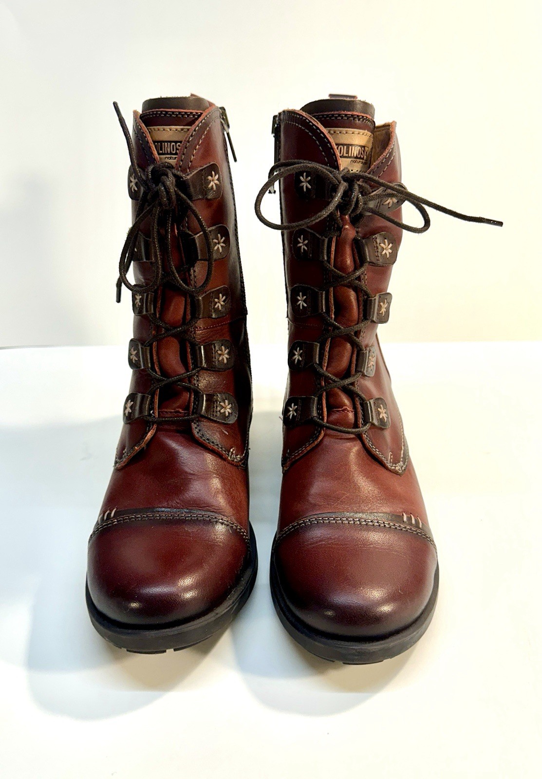 Pikolinos Olmo 838-9232 Leather Boots EU 39 US 8.5 Original Box Worn Once