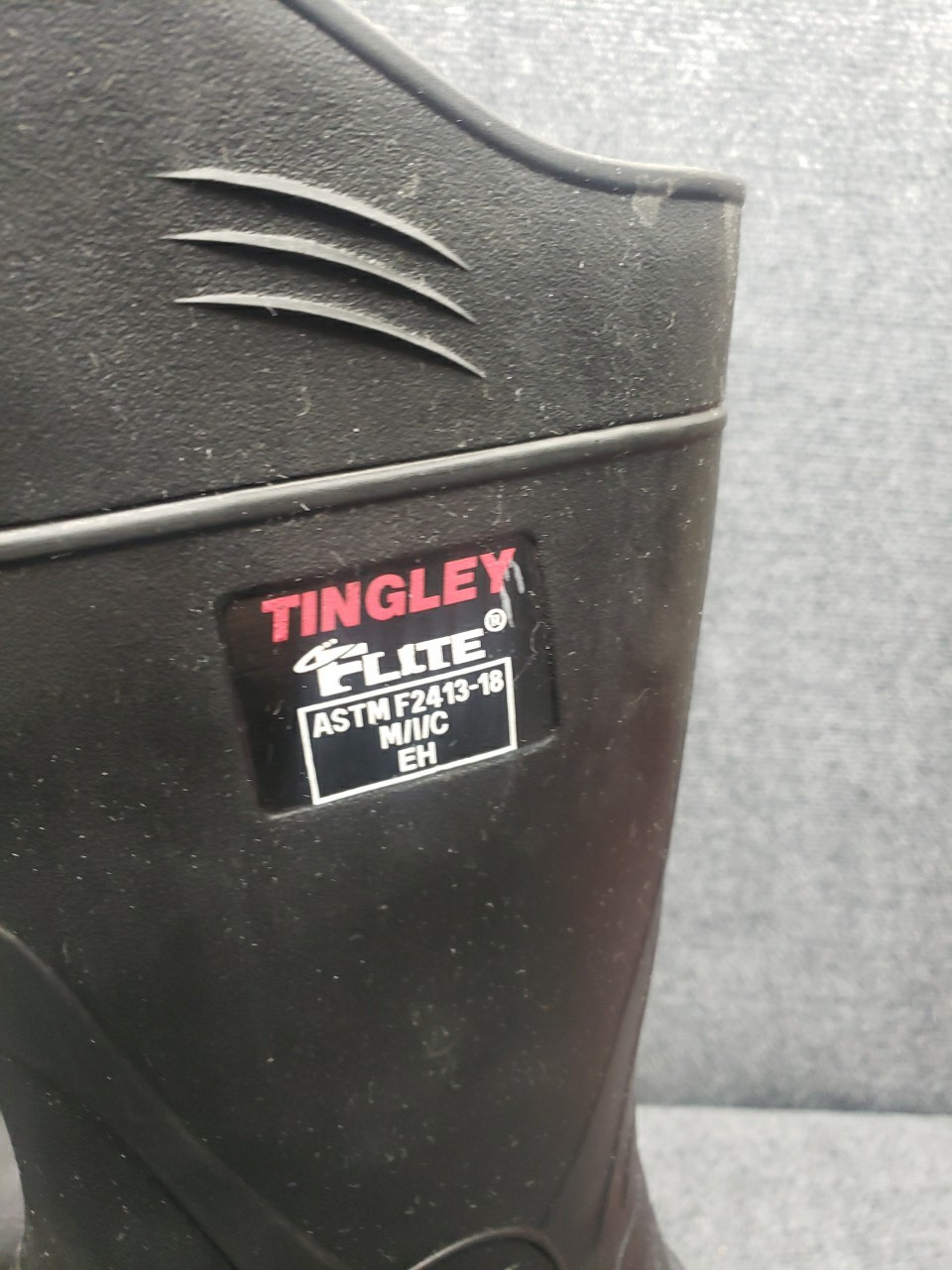 Tingley Profile Boots Mens Men 10 Black Safety Toe ASTM F2413-18 Work Rain