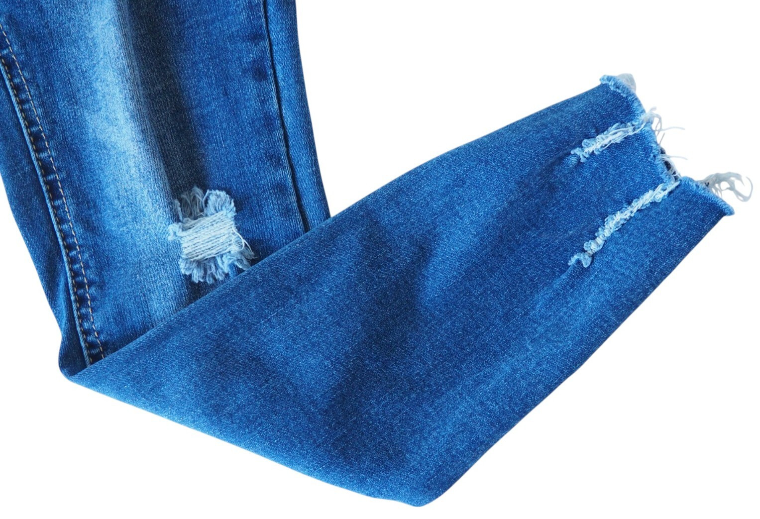 Blue Savvy Maternity Women’s Distressed Skinny Jeans Size S