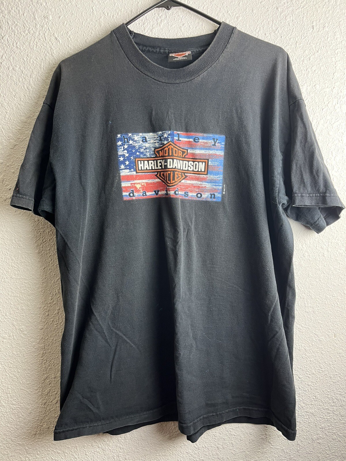 Harley Davidson Oman, Muscat, Sultanate of Oman Black Graphic T-Shirt Men’s XL