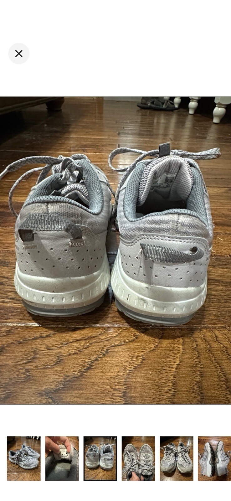 Saucony Women’s Excursion TR15 trail running shoes size 9W Gray