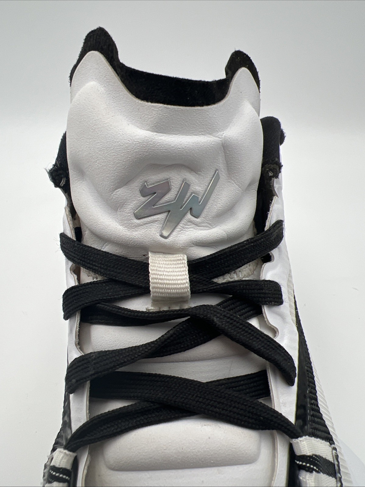 Nike Jordan Zion 1 TB White Black Basketball Sneakers Men’s 8.5 GUC DC4208-100
