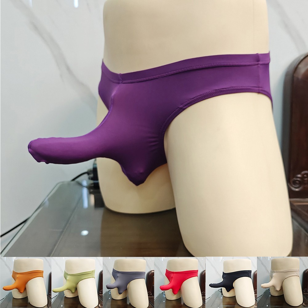 Sexy Mens Elephant Briefs Underwear Pouch Underpants Shorts Breathable Panties