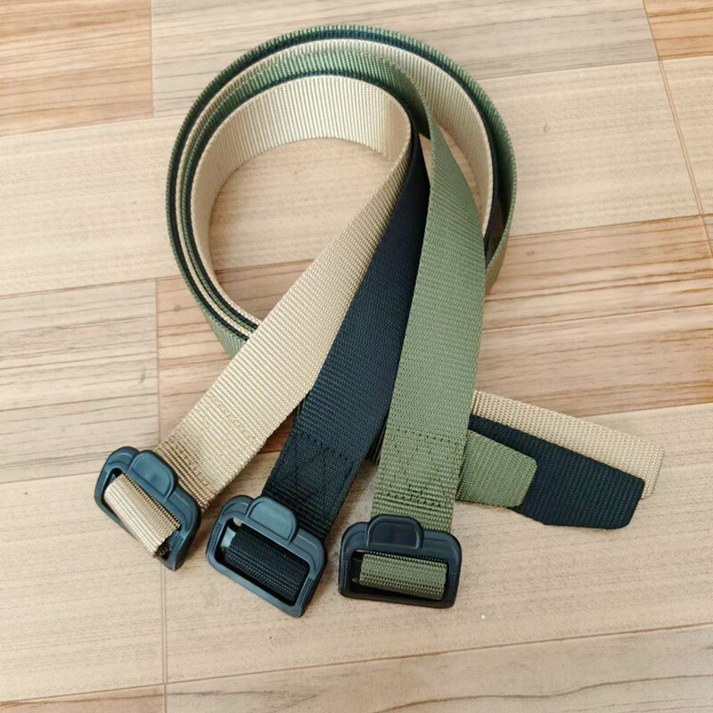 3× Men Tactical Military Combat Nylon Belt Buckle Strap Waistband Outdoor USA