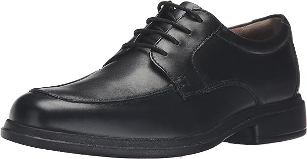 Men’s Bostonian Tifton Edge Oxford Dress Shoes, Black Leather, 13M, NIB