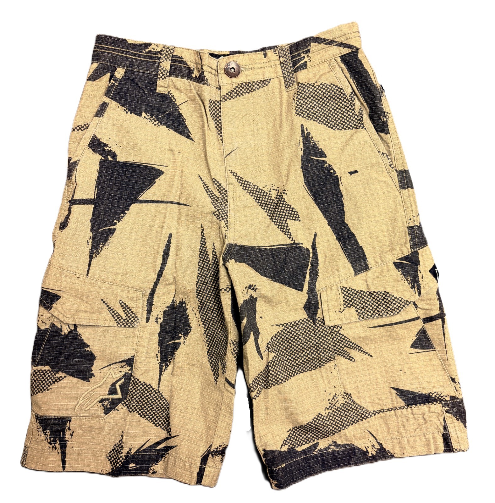 Alpinestars Youth Splat Walk Shorts Khaki, Size 27, Age 12-13 Years