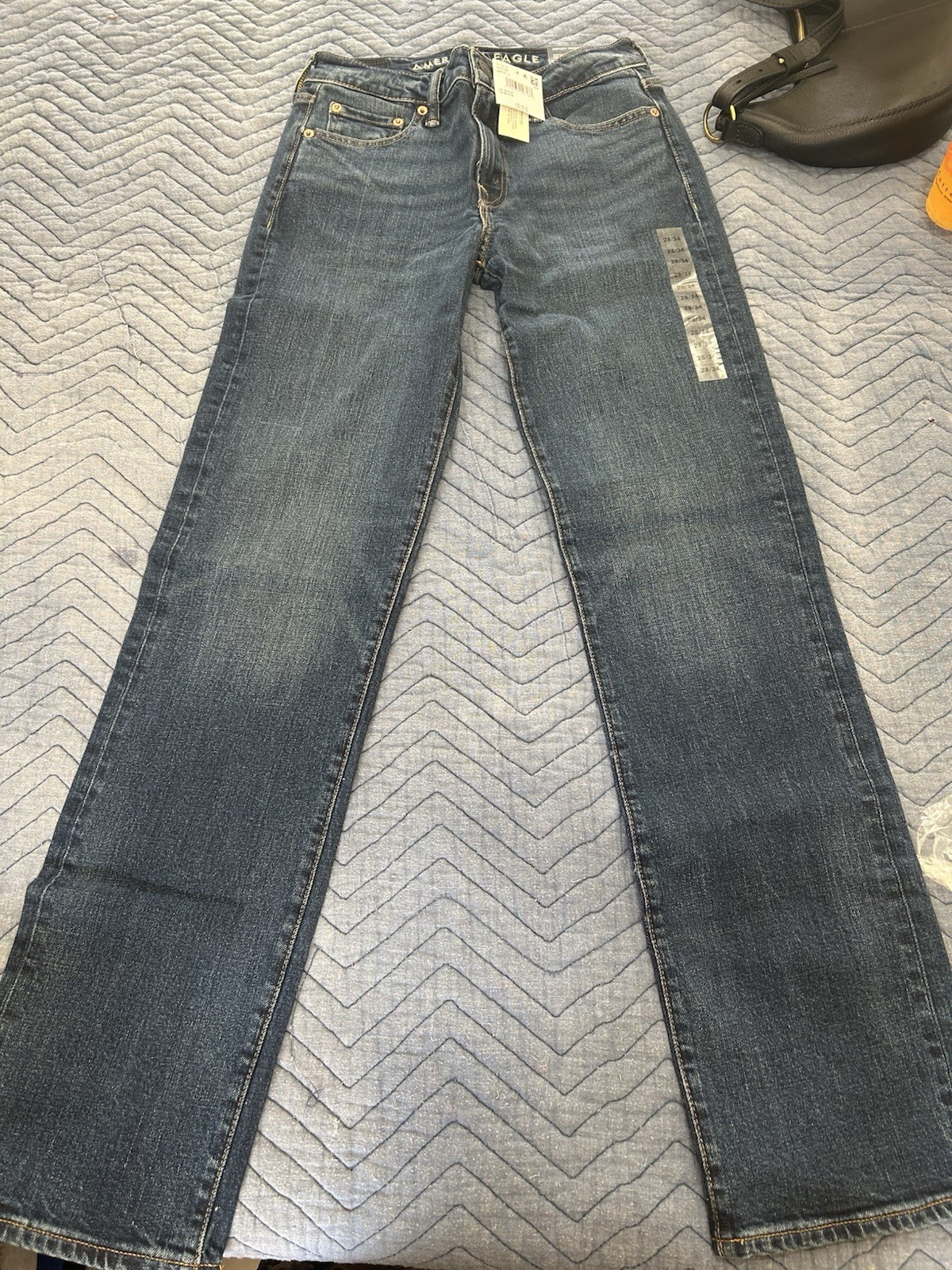 American Eagle Men’s Original Bootcut TENCEL Denim Dark Wash 5-Pocket Jeans NWT