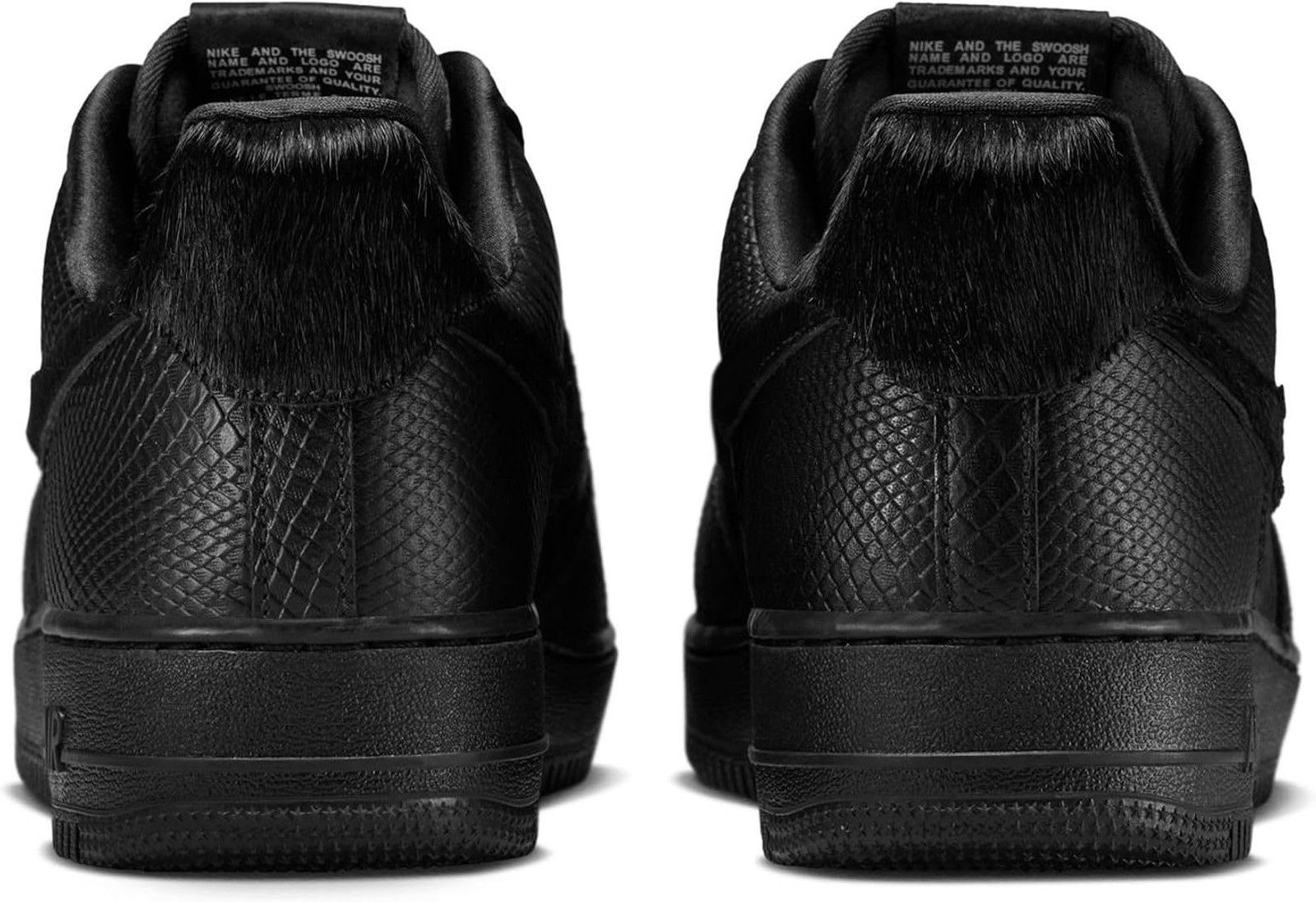Nike Air Force 1 ’07 LX ‘Black/Black’ – Black – 7.5
