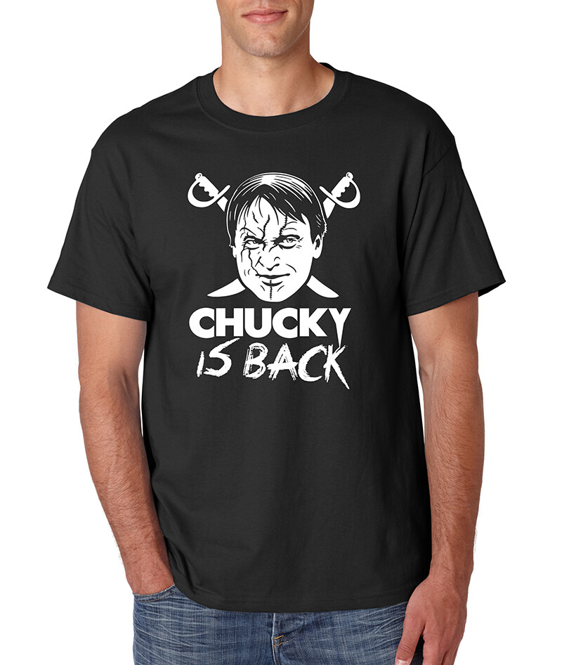 JON GRUDEN Chucky is Back! T-Shirt Oakland Raiders Football on S-6XL Tee
