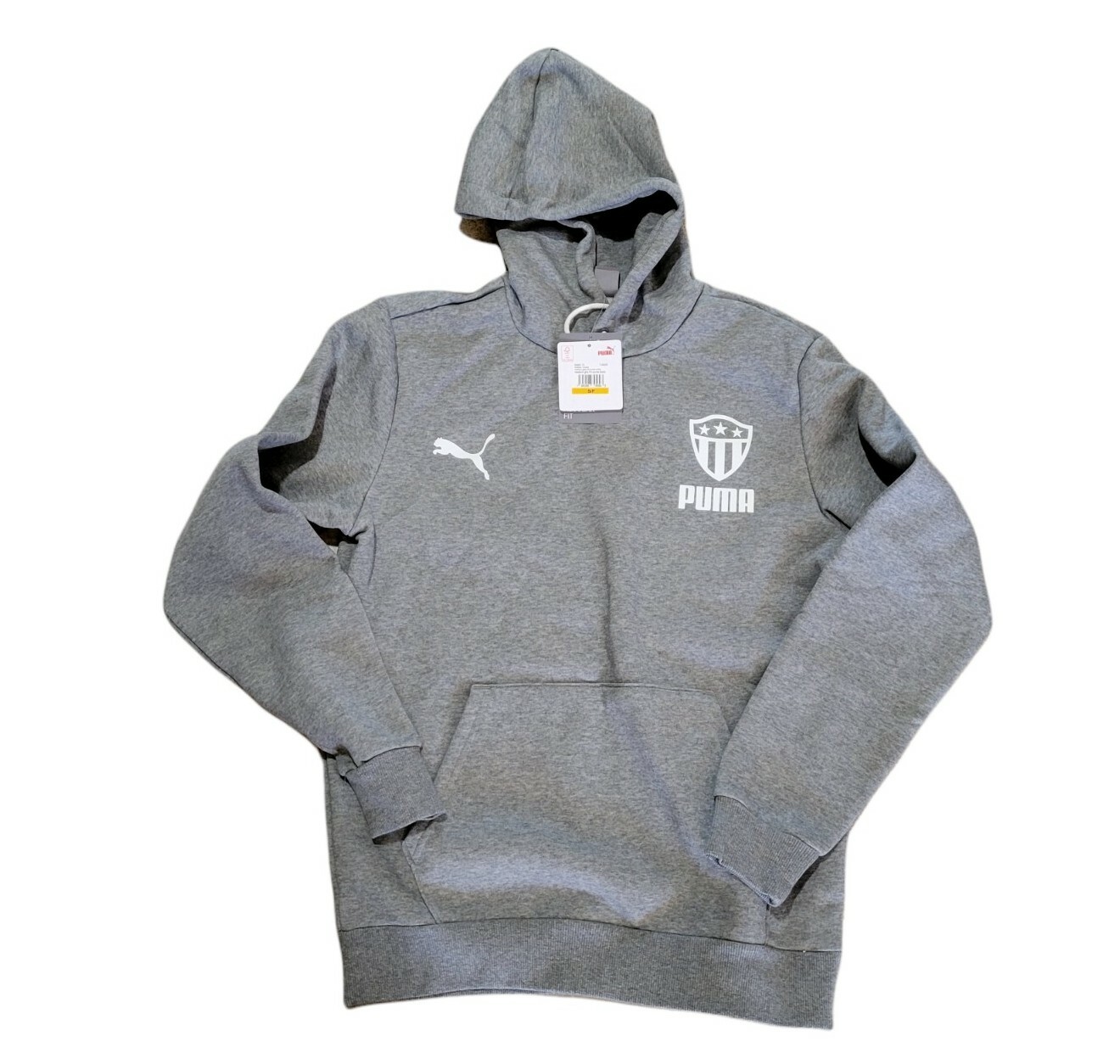 Puma Unisex Gray Small Midfield Hoodie