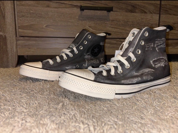 Charli xcx Converse Collab Custom Chuck High Top Lace-Up Brand New Women’s 11