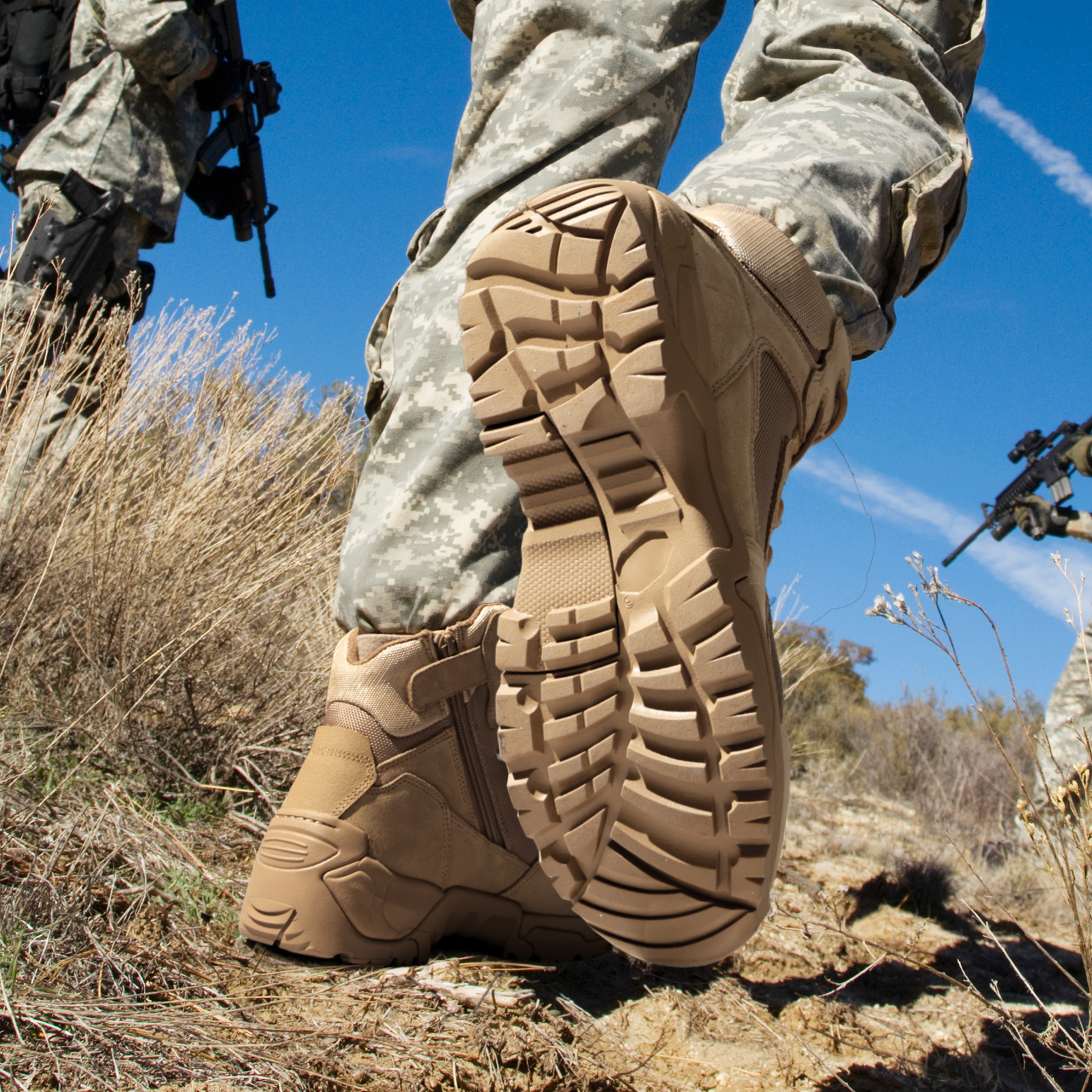 Men’s Military Tactical Outdoors Work Motorcycle Combats Shoes