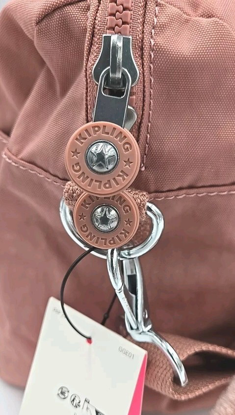 NEW Kipling Klara Satchel Crossbody bag (Kind Rose) with adjustable strap