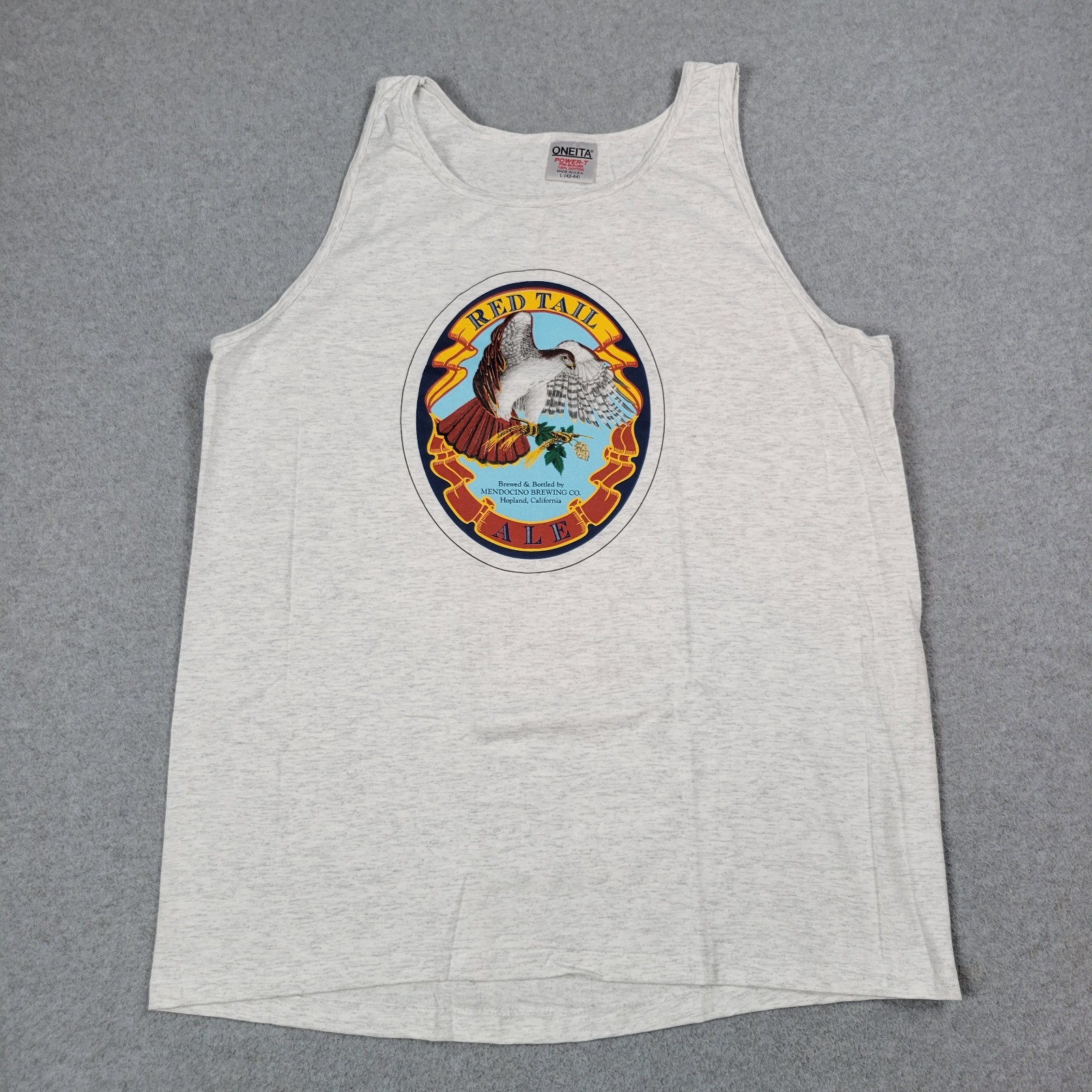 Vintage Onieta Power T Shirt Men Large 90s Made in USA Single Stitch Tank Top