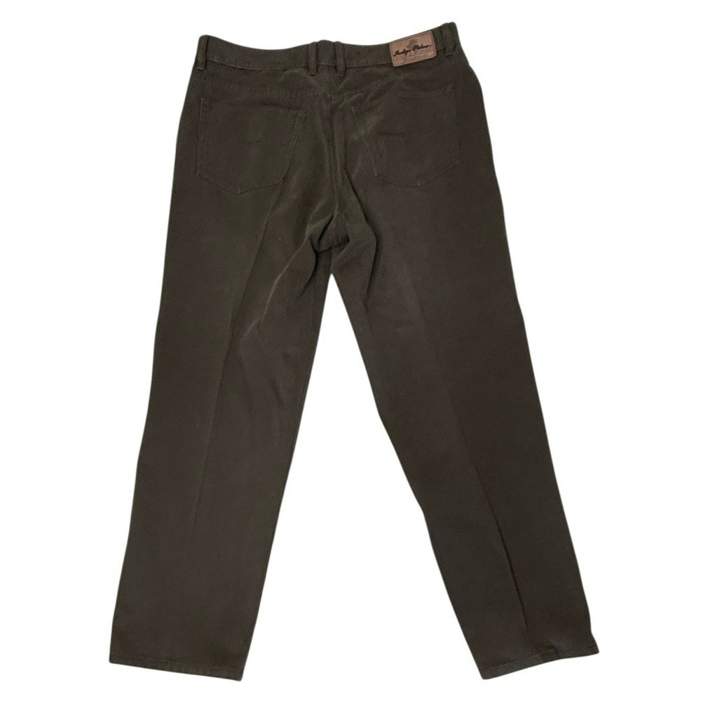 Indigo Palms Tommy BahamaClassic Fit Brown Cordoroy Pants 36X30(hemmed to 28)