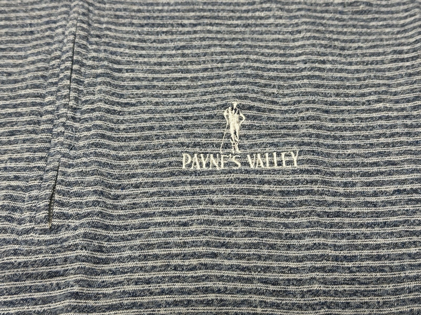 Johnnie-O Hangin’ Out Harvell 1/4 Zip Pullover Payne’s Valley Large Laguna Blue