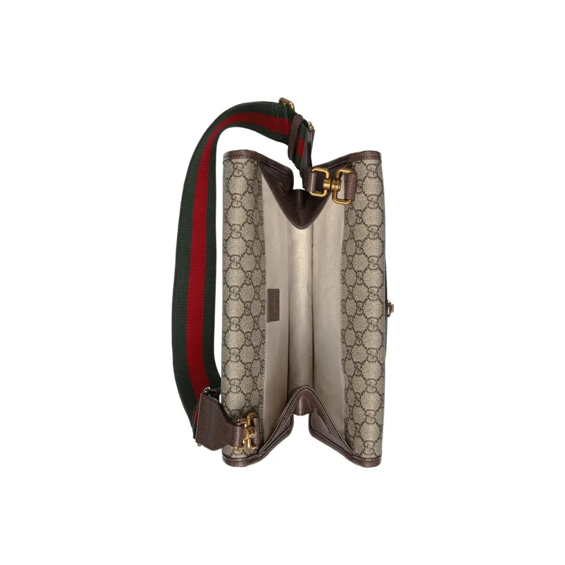 GUCCI Neo Vintage Collection Double-Sided Tiger Head Bag11.8×1.5×8.6 in