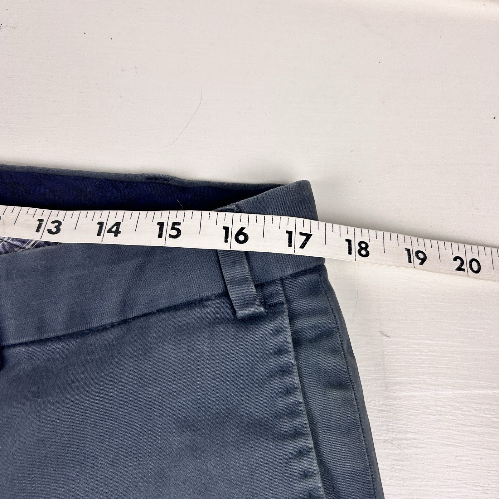 Hiltl Casual Chino Pants Men Sz 34×30 Gray Cotton