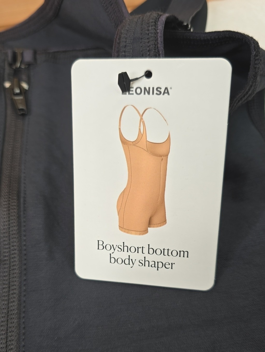 Leonisa TopSculpt Boyshort Bottom Body Shaper with Extra-Firm Compression Small