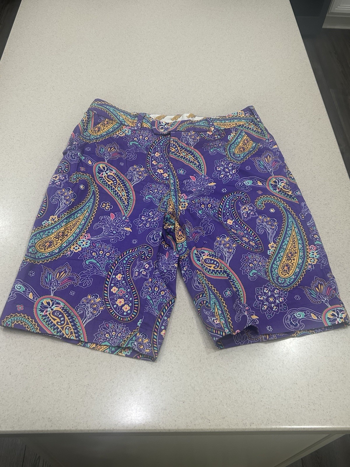 Mens Loudmouth Paisley Golf Shorts 32