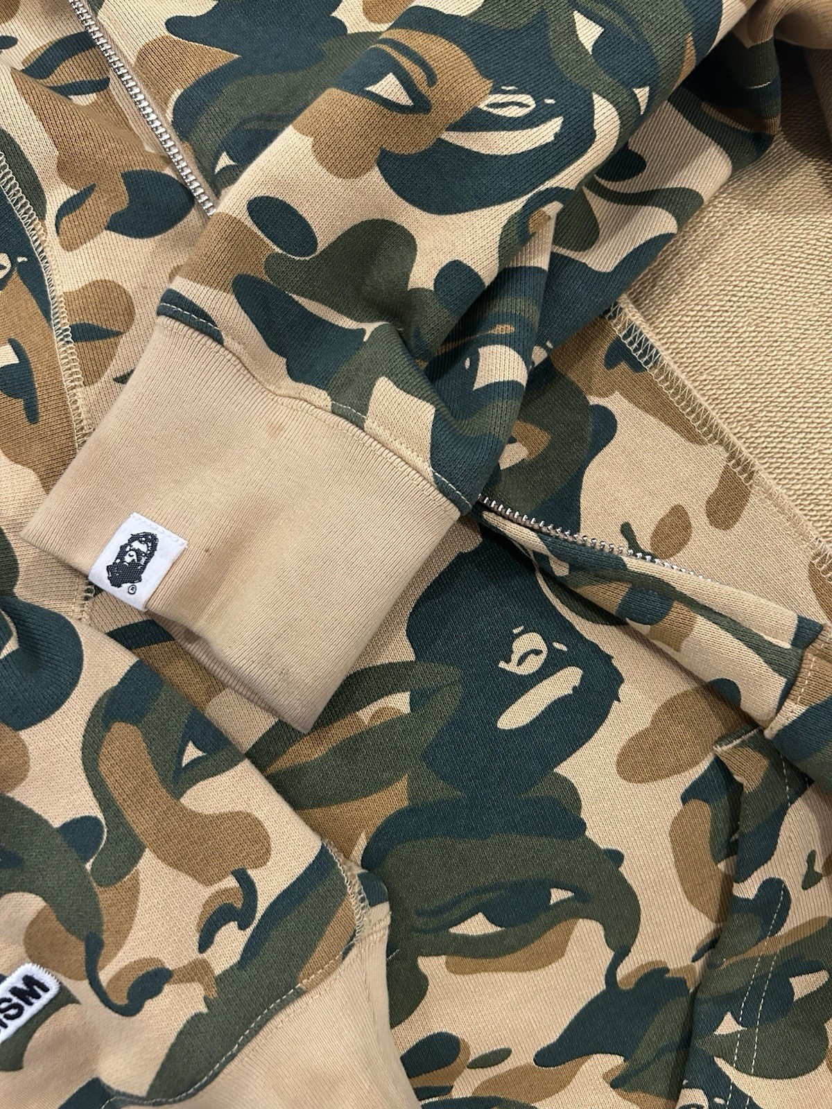 Bape x KidSuper Lightweight Multi-Camo Jacket Size L