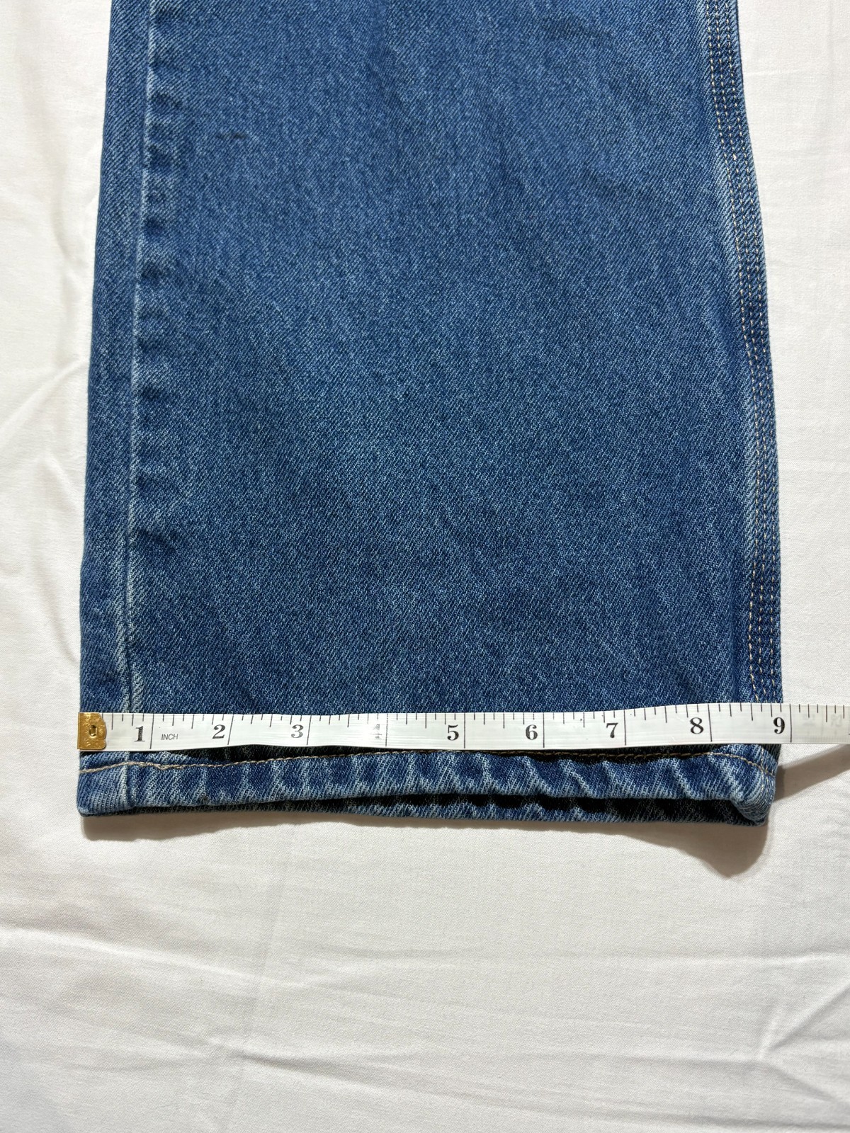Dickies Carpenter Jeans Mens 36×30 Blue Denim Workwear Baggy Skater Pants