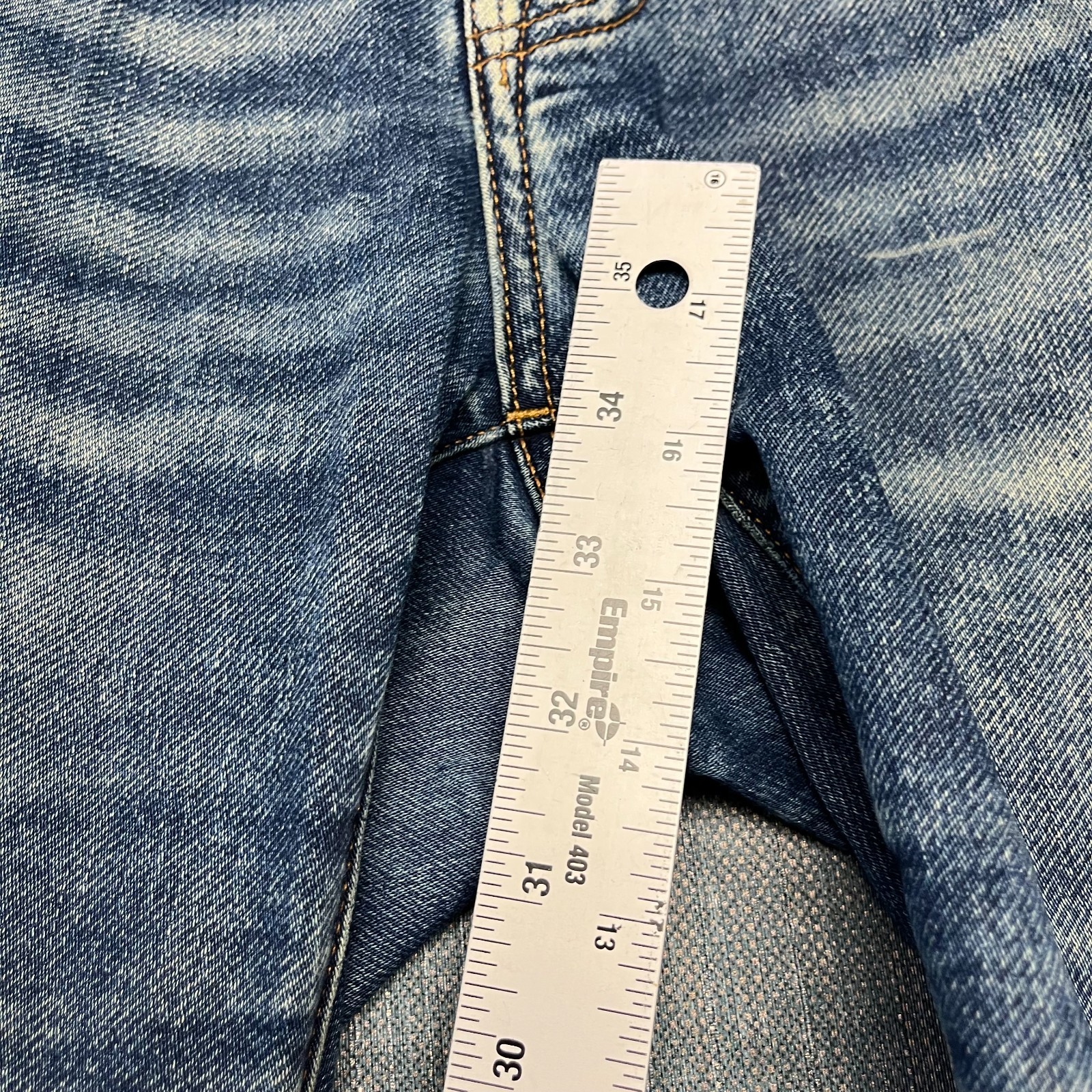 American Eagle Men’s Jeans Size 34×36 Blue Next Level Flex Denim Slim Straight
