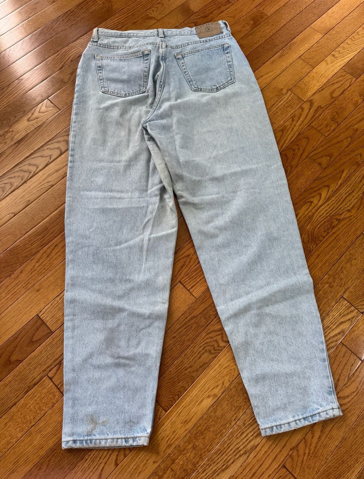 Vintage GAP Denim Women’s Reverse Fit Jeans USA Light Wash High Rise Size 14R