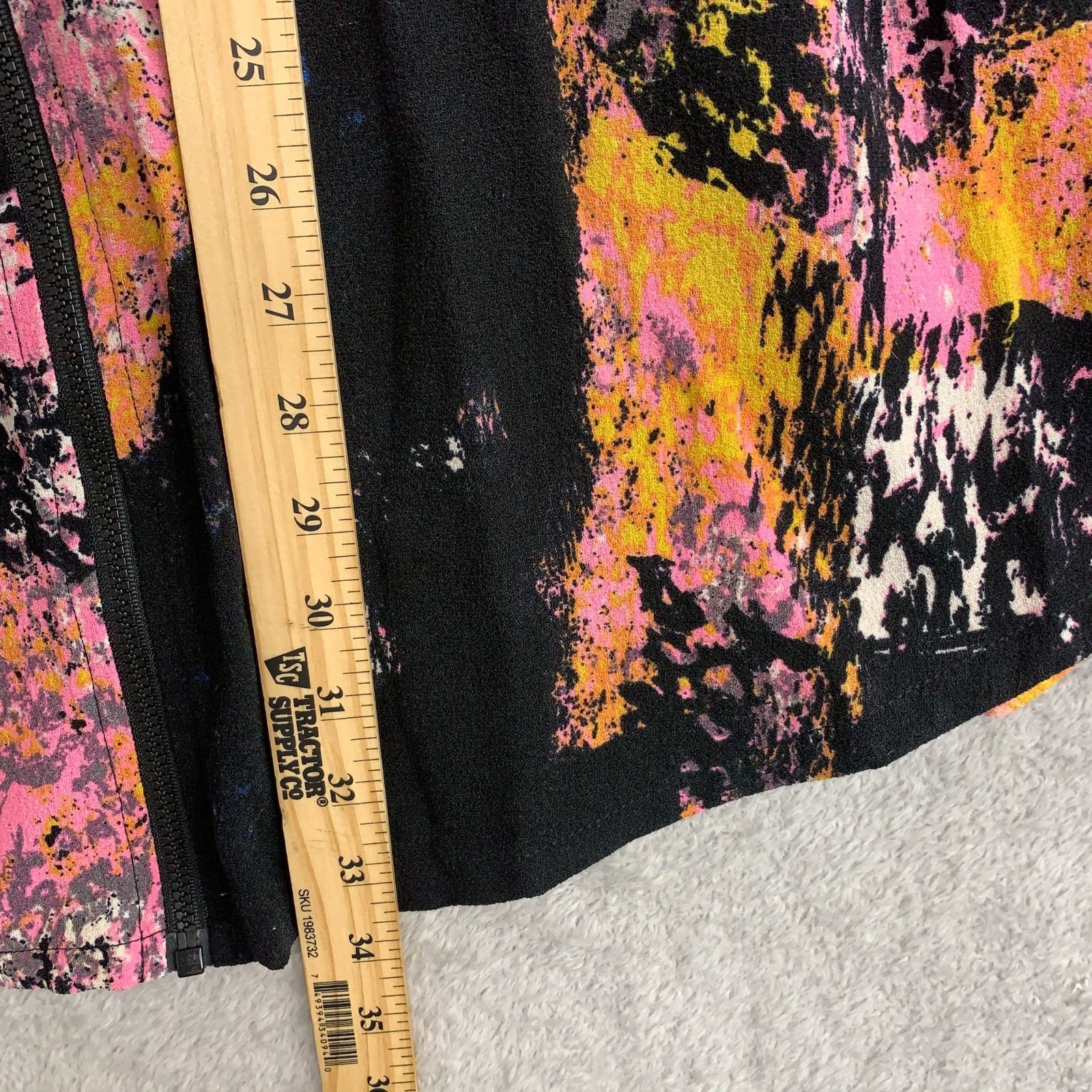 Bar III Women’s S Abstract Print Sleeveless Mini Shirt Dress Multicolor P0051