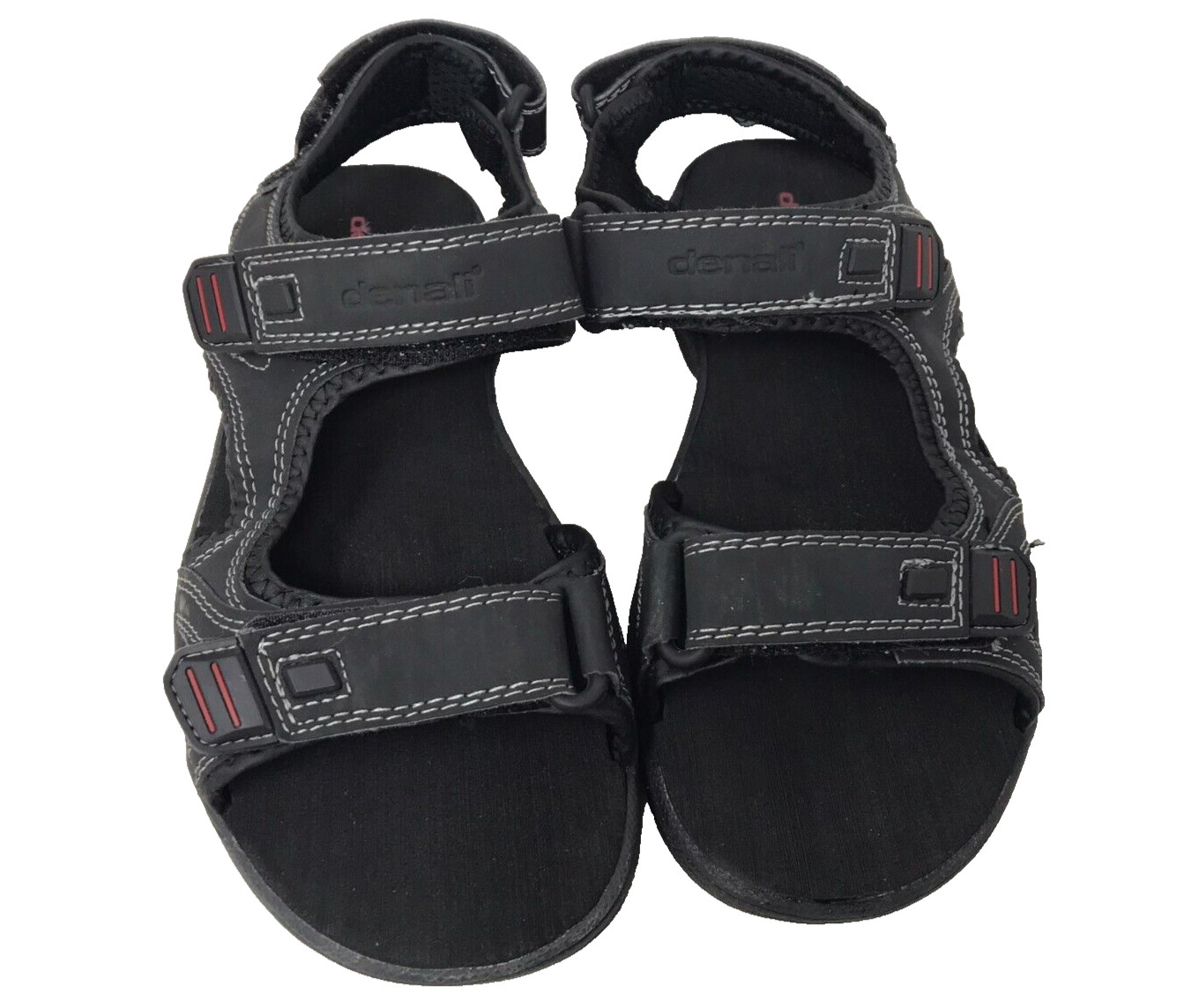 Denali Men’s Rapid River Outdoor Fisherman Sport Sandals Black Size:12 129K