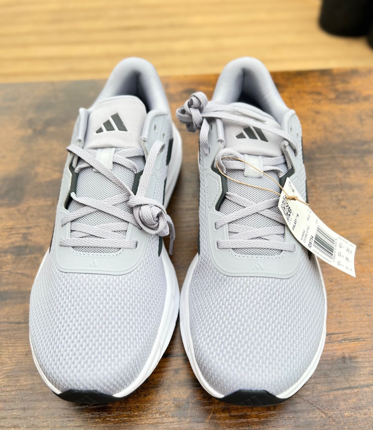 Adidas Galaxy 7 Halo Silver Carbon Men’s Size 11 Running Shoes ID8754
