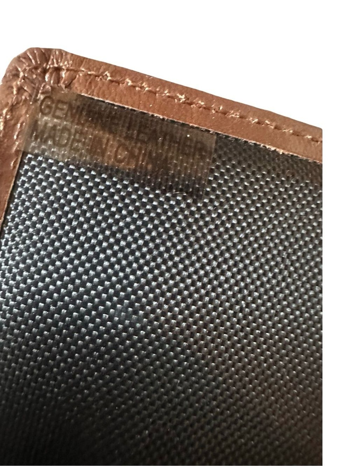 Moda Brown and Tan Leather Wallet and Pouches Set