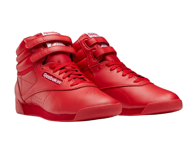 Reebok Classic Women’s Red Freestyle Hi Fashion Sneakers GV6724 100005871 F/S HI