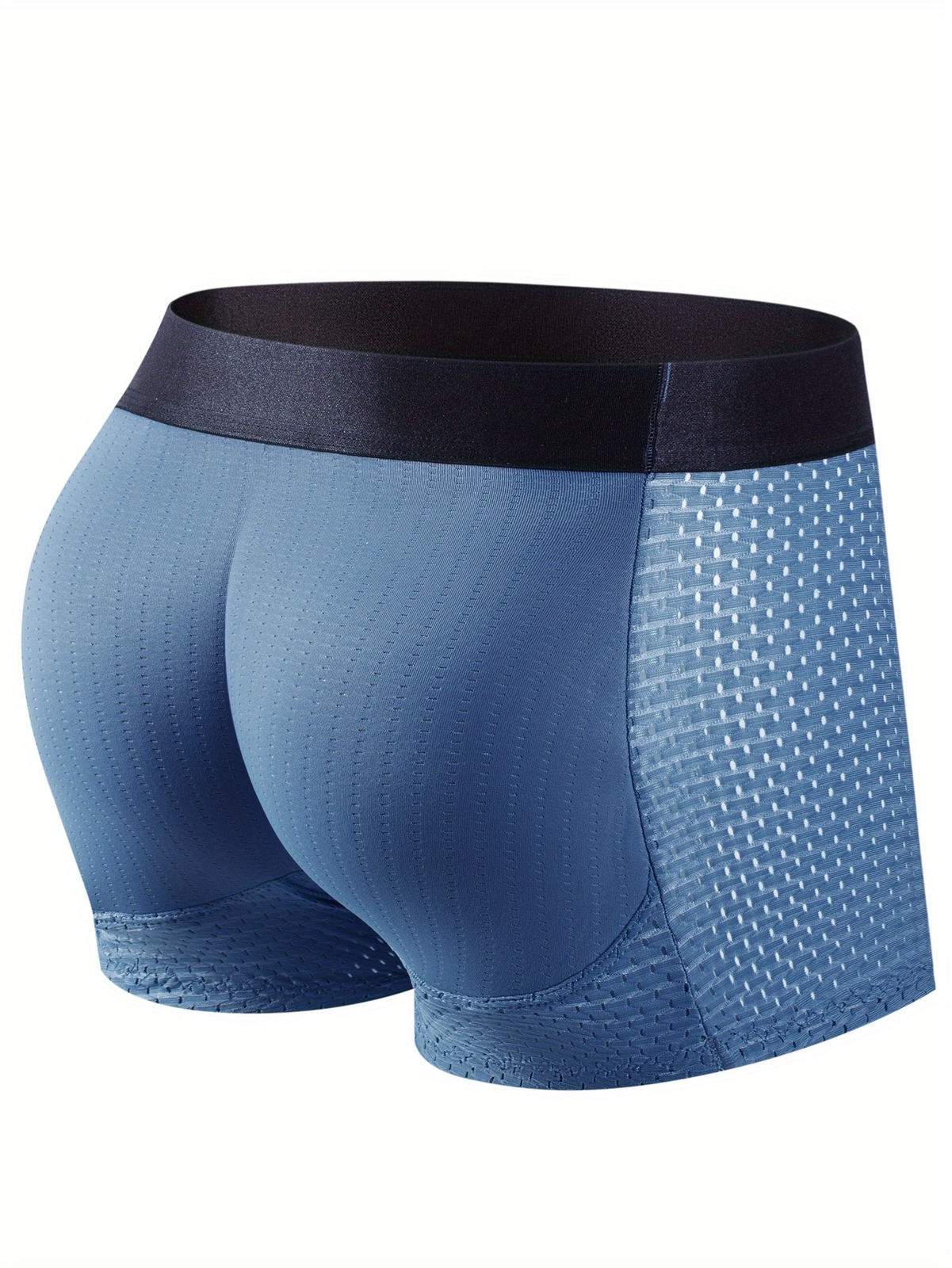 1pc Breathable and Stretchy Men’s Boxer Briefs with Butt Shaping and Hip Lifting