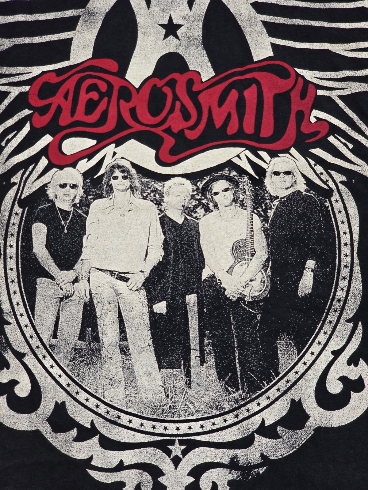 Aerosmith 2009 World Tour Concert T-Shirt Adult Size Medium (M)