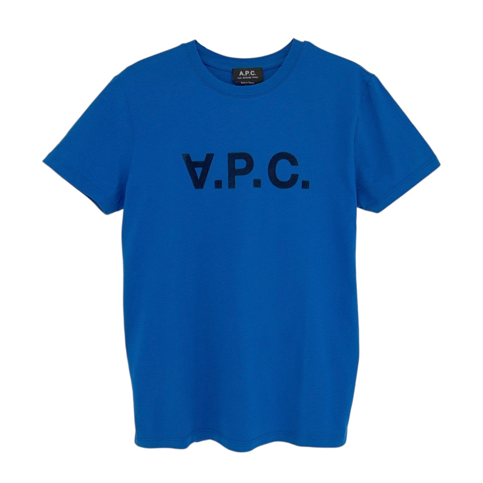 A.P.C. VPC Logo Tee Royal Blue XS