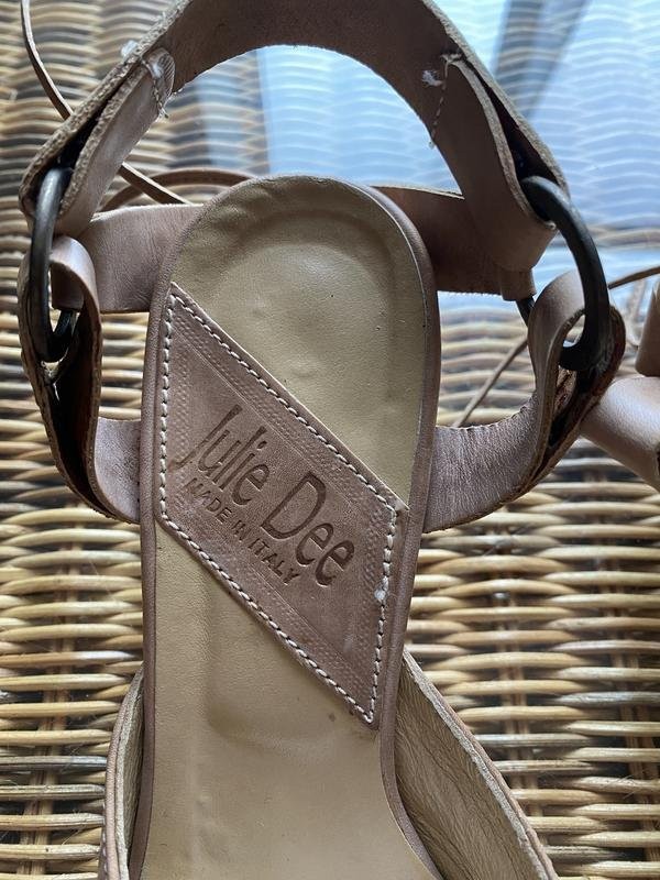 women julie dee heels beige leather 38